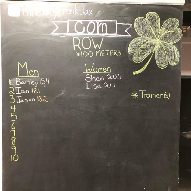 💪🏼 March Challenge is here! 💪🏼 100 meter row, as fast as possible. The first two weeks determine seeding, then we’ll have a sweet 16 bracket to crown the champ! 👑
